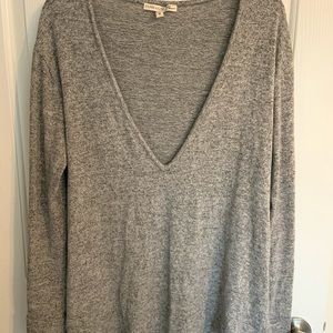 Loose soft sweater shirt